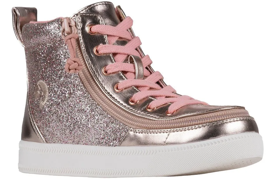 Rose Gold V1 Unicorn BILLY Classic Lace Highs - 21300-680