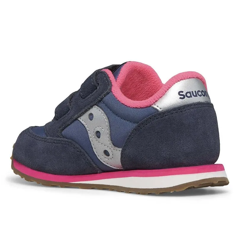 SACUONY - Baby Jazz Sneaker - Navy/Pink