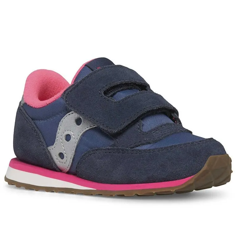 SACUONY - Baby Jazz Sneaker - Navy/Pink
