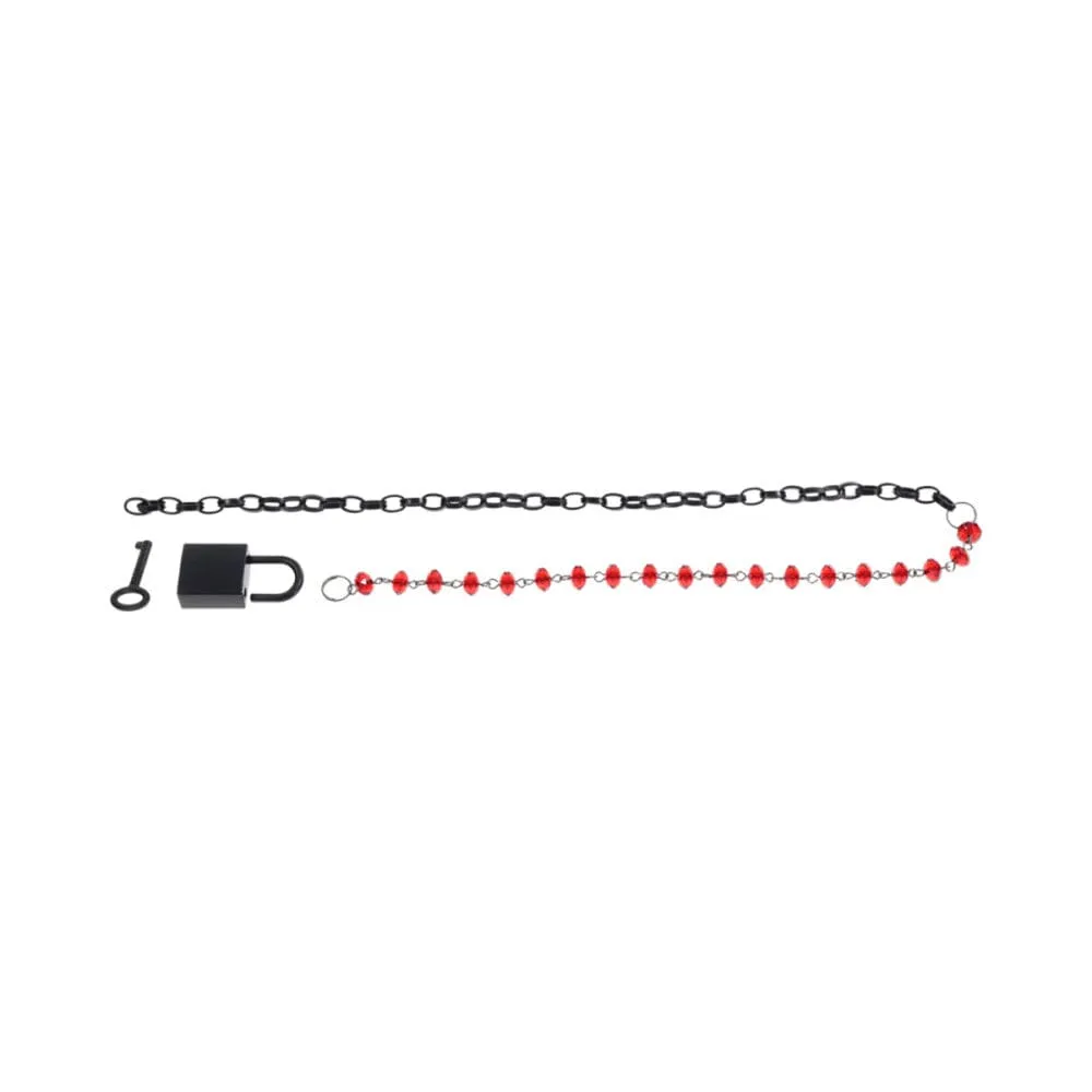 S&M Ex's & Oh's Crystal Day Collar