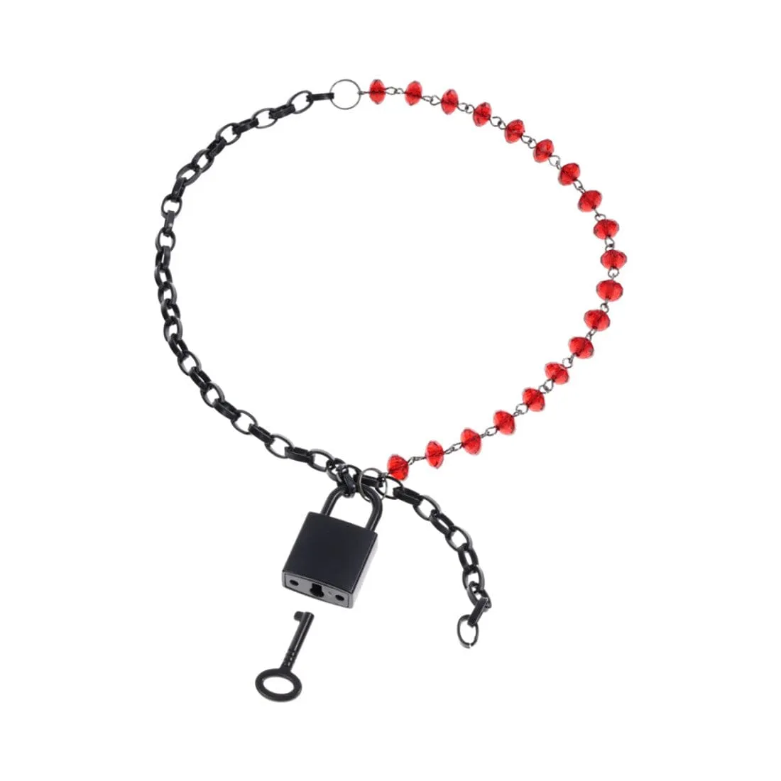 S&M Ex's & Oh's Crystal Day Collar