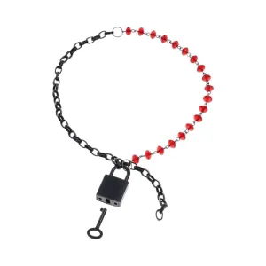 S&M Ex's & Oh's Crystal Day Collar