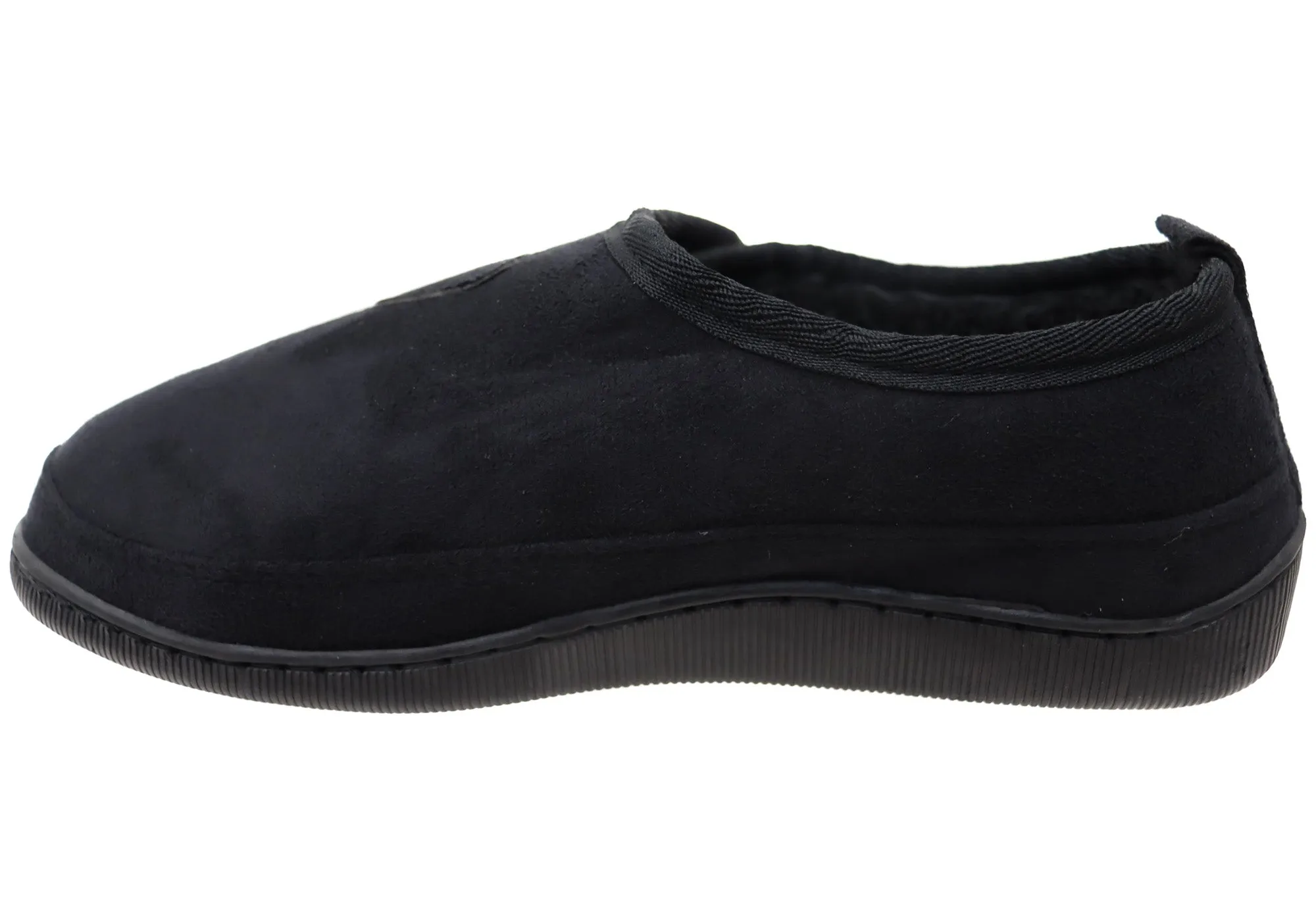 Scholl Orthaheel Ez On Mens Comfortable Supportive Indoor Slippers
