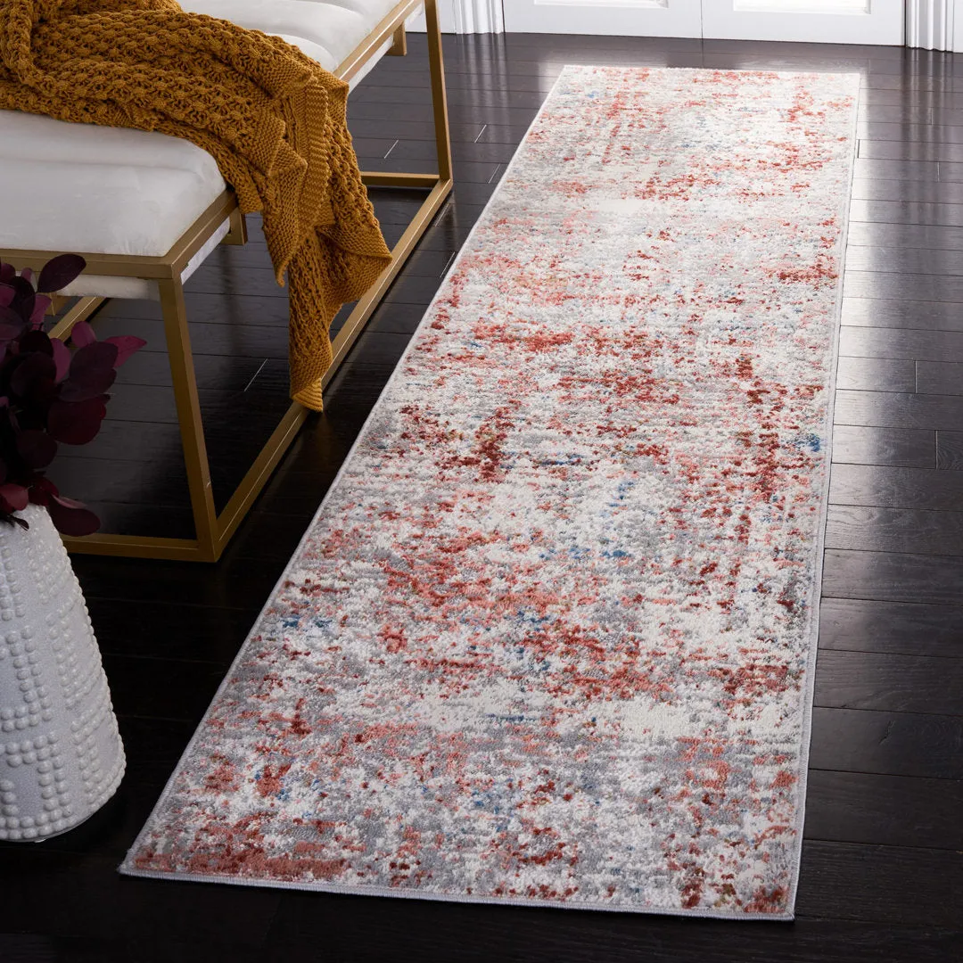 Shivan 100 Performance Abstract Rug 17 Stories Rug Size: Runner 2'2" x 8'
