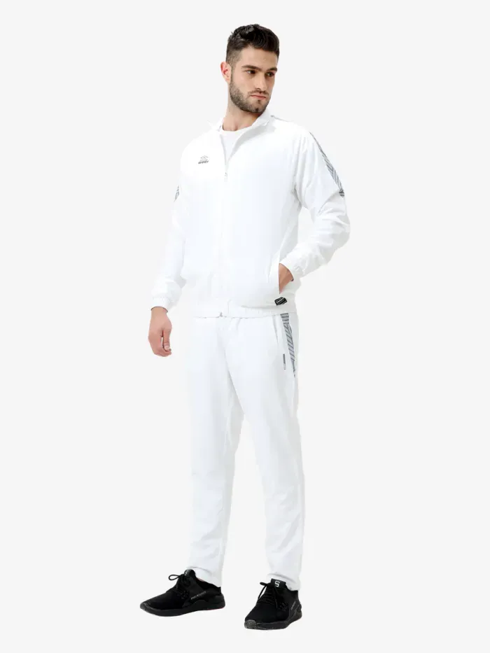 Shrey Trance Track Suit Combo White Size