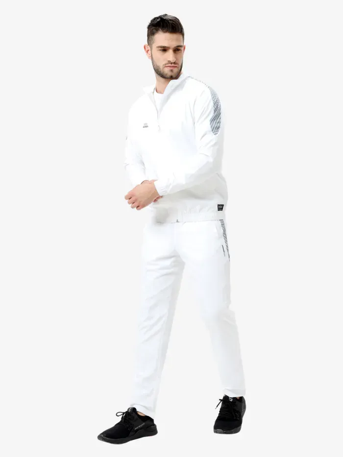 Shrey Trance Track Suit Combo White Size