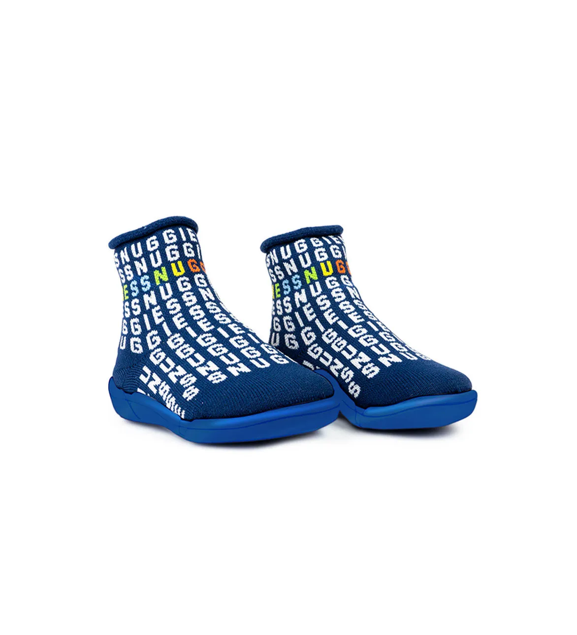 Snuggies Kid Cozy Blue Sole Blue