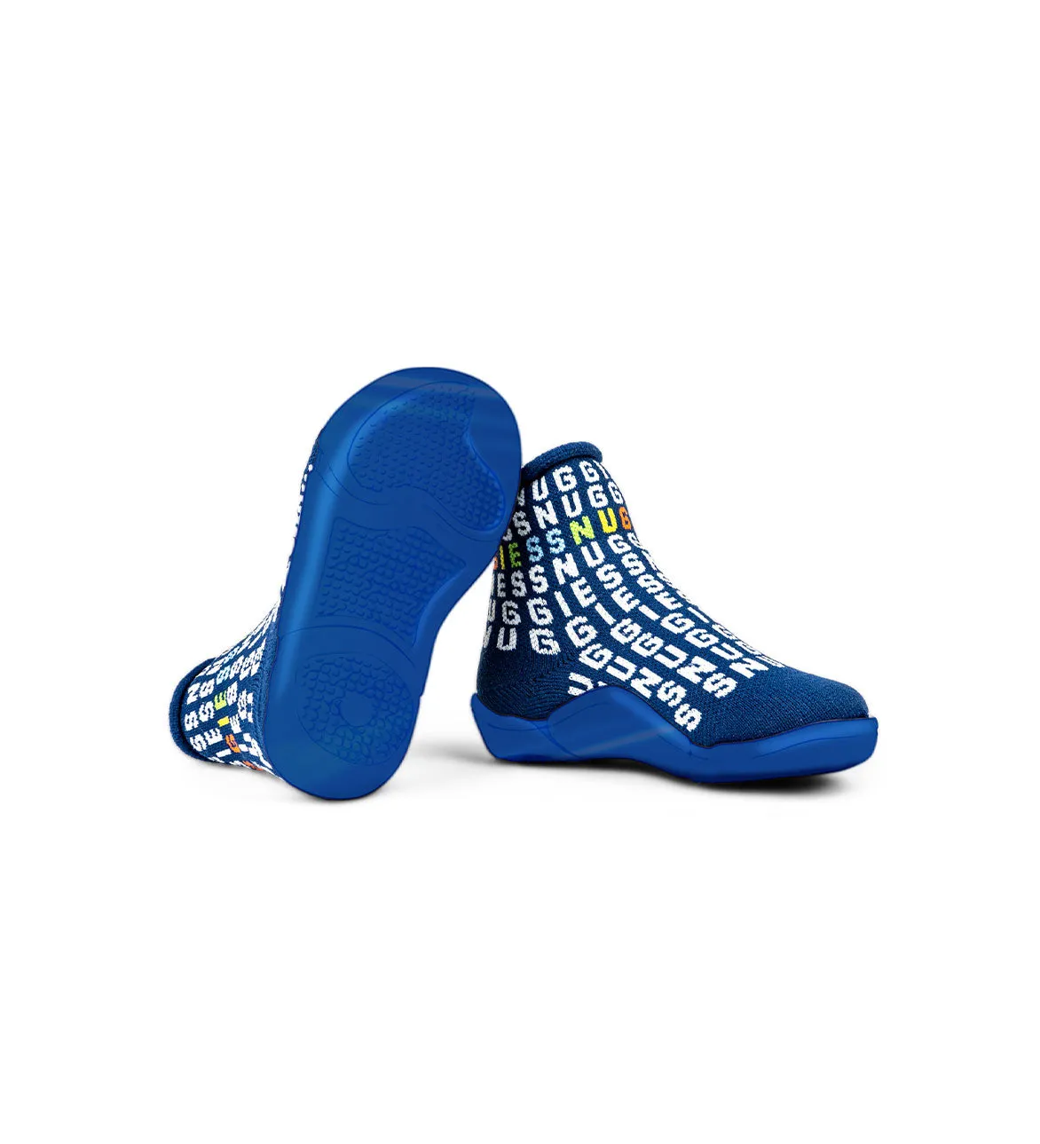 Snuggies Kid Cozy Blue Sole Blue