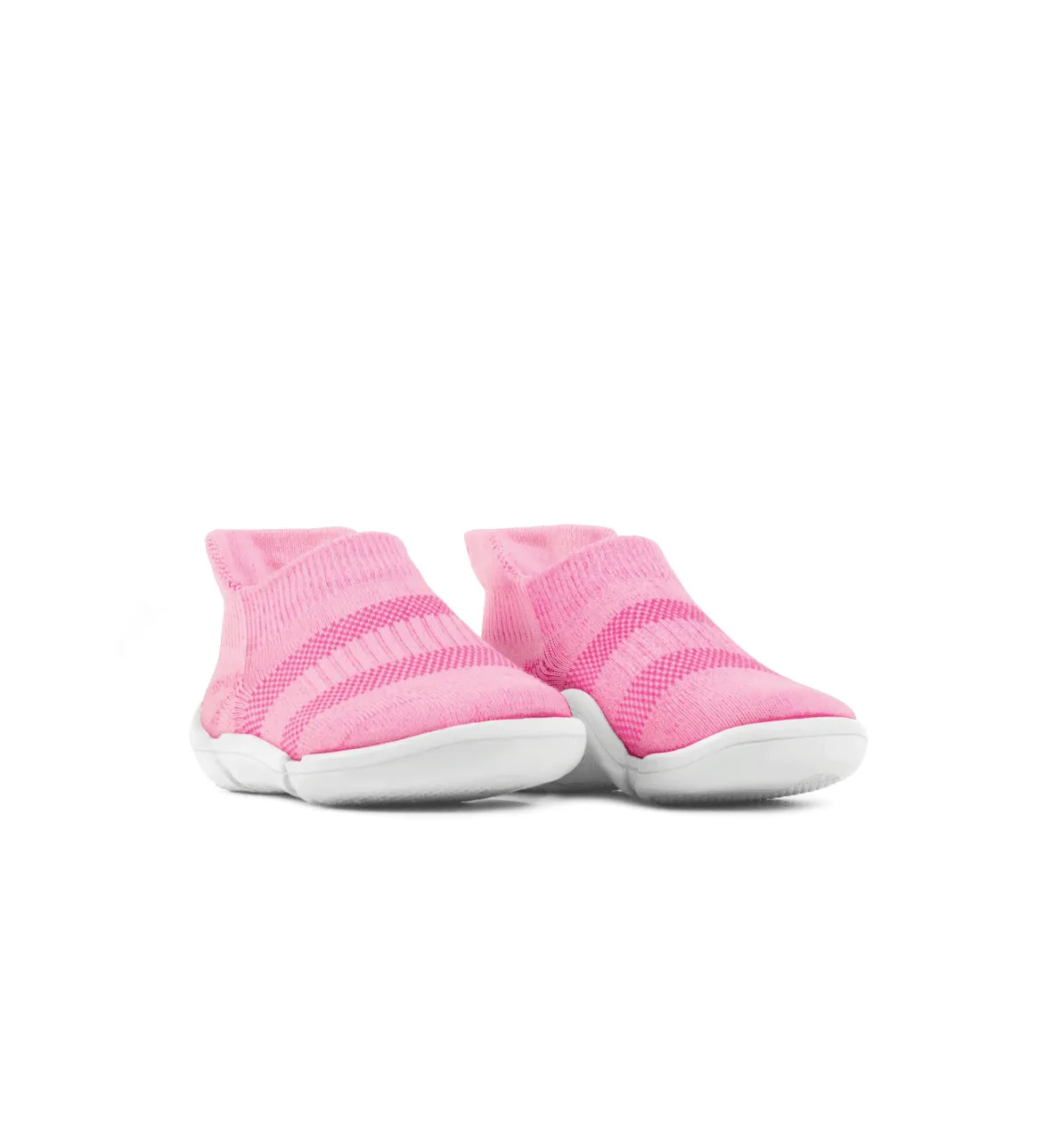 Snuggies Mesh Kid Pink Sole White