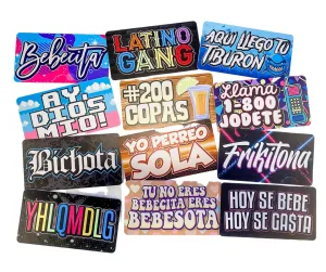 Spanish Reggaeton Prop Set