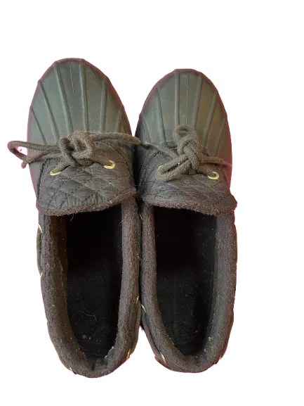 Sperry Top Sider Black Waterproof Rubber Shoe