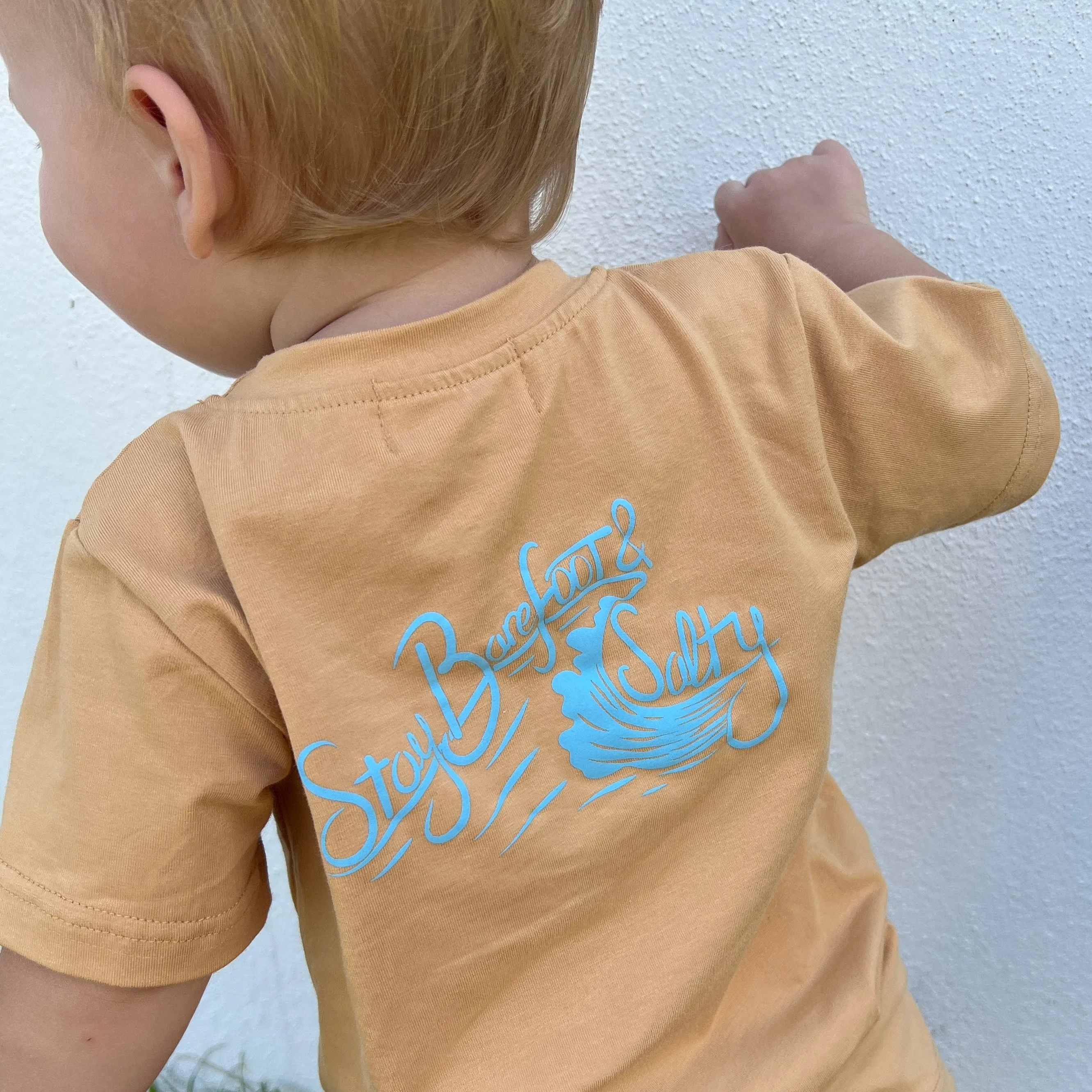Stay Barefoot & Salty tee