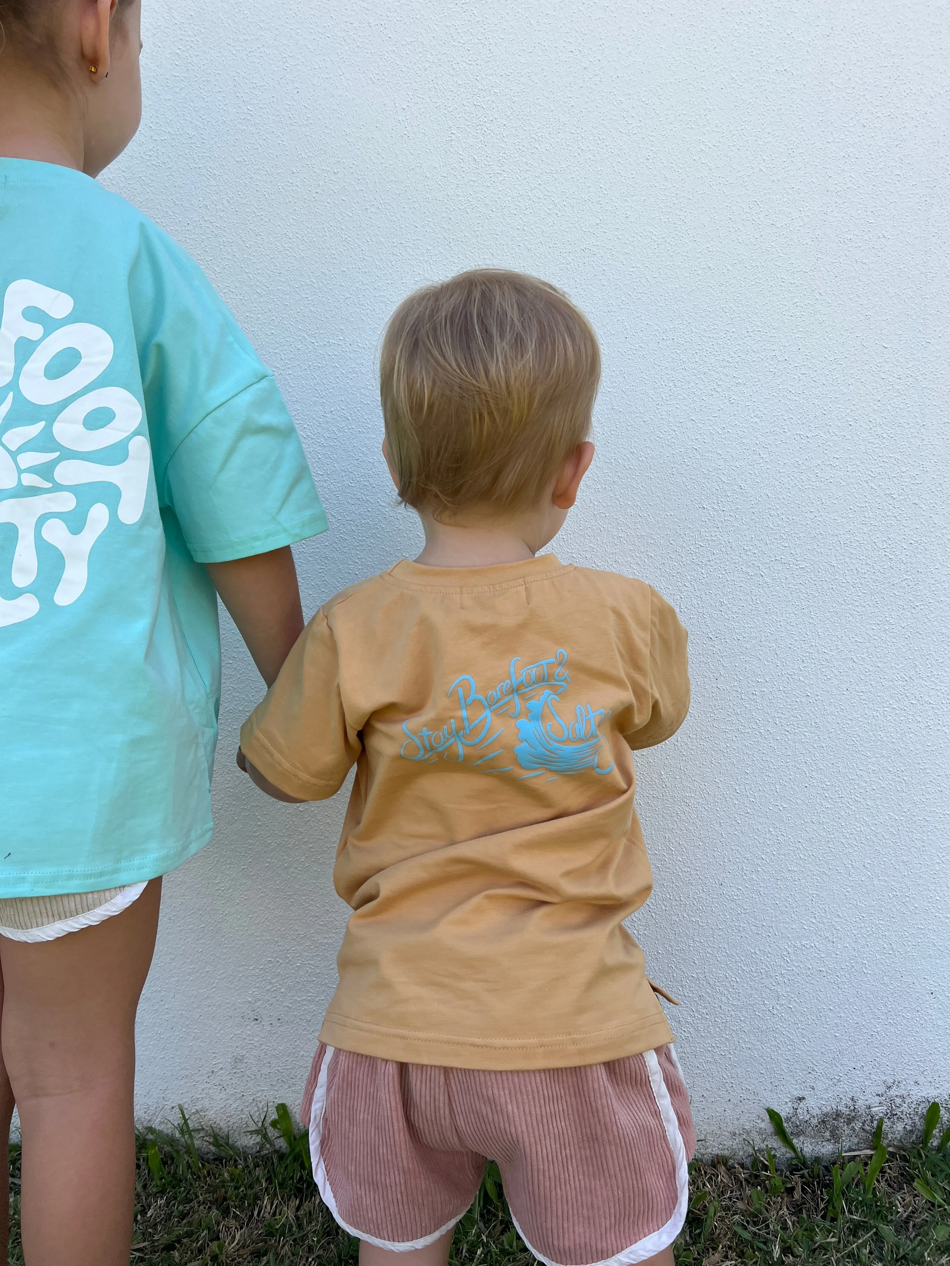 Stay Barefoot & Salty tee
