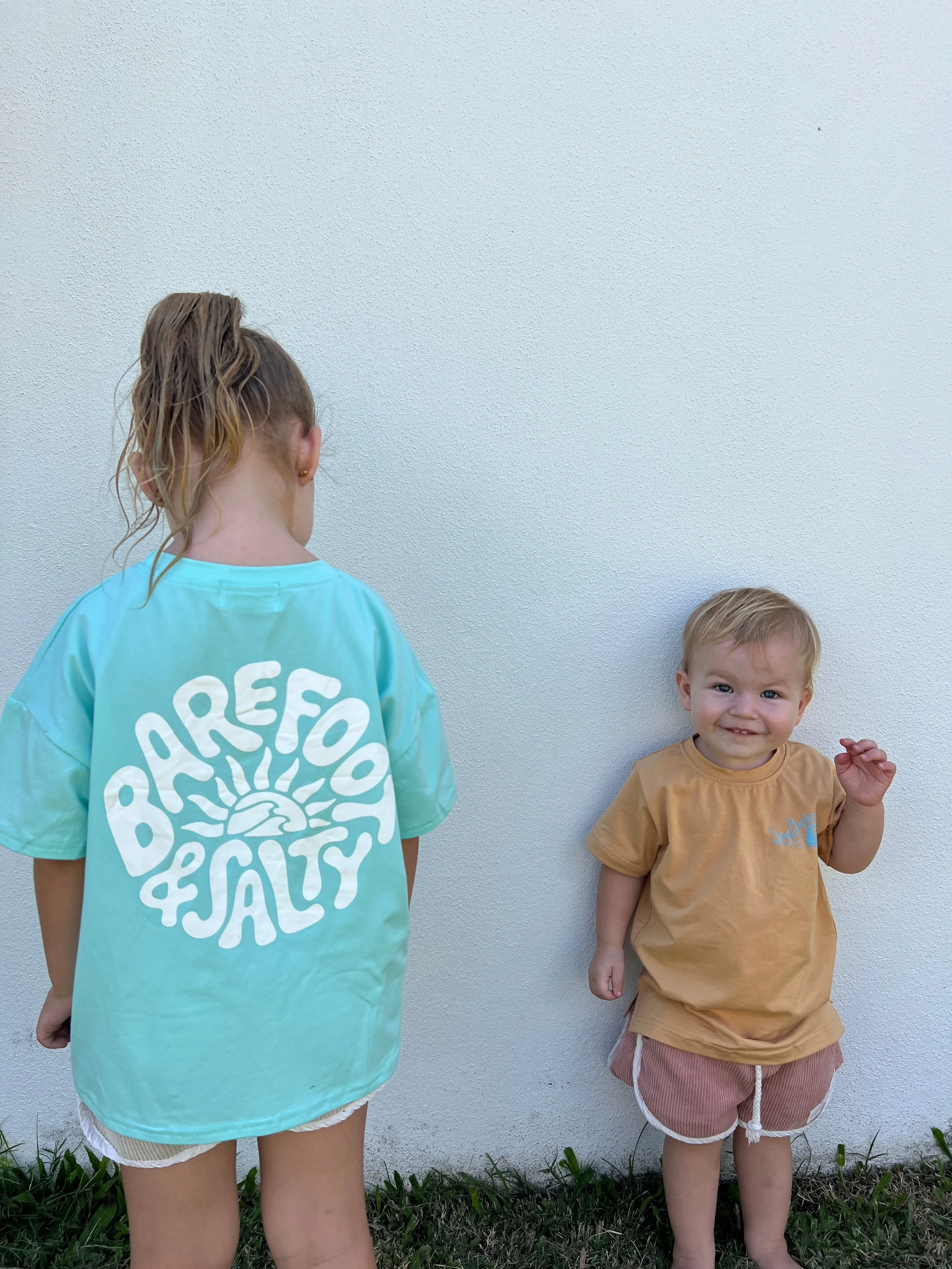 Stay Barefoot & Salty tee