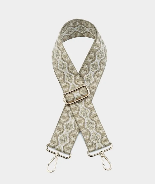 Stpwv Wave Guitar Strap-Taupe