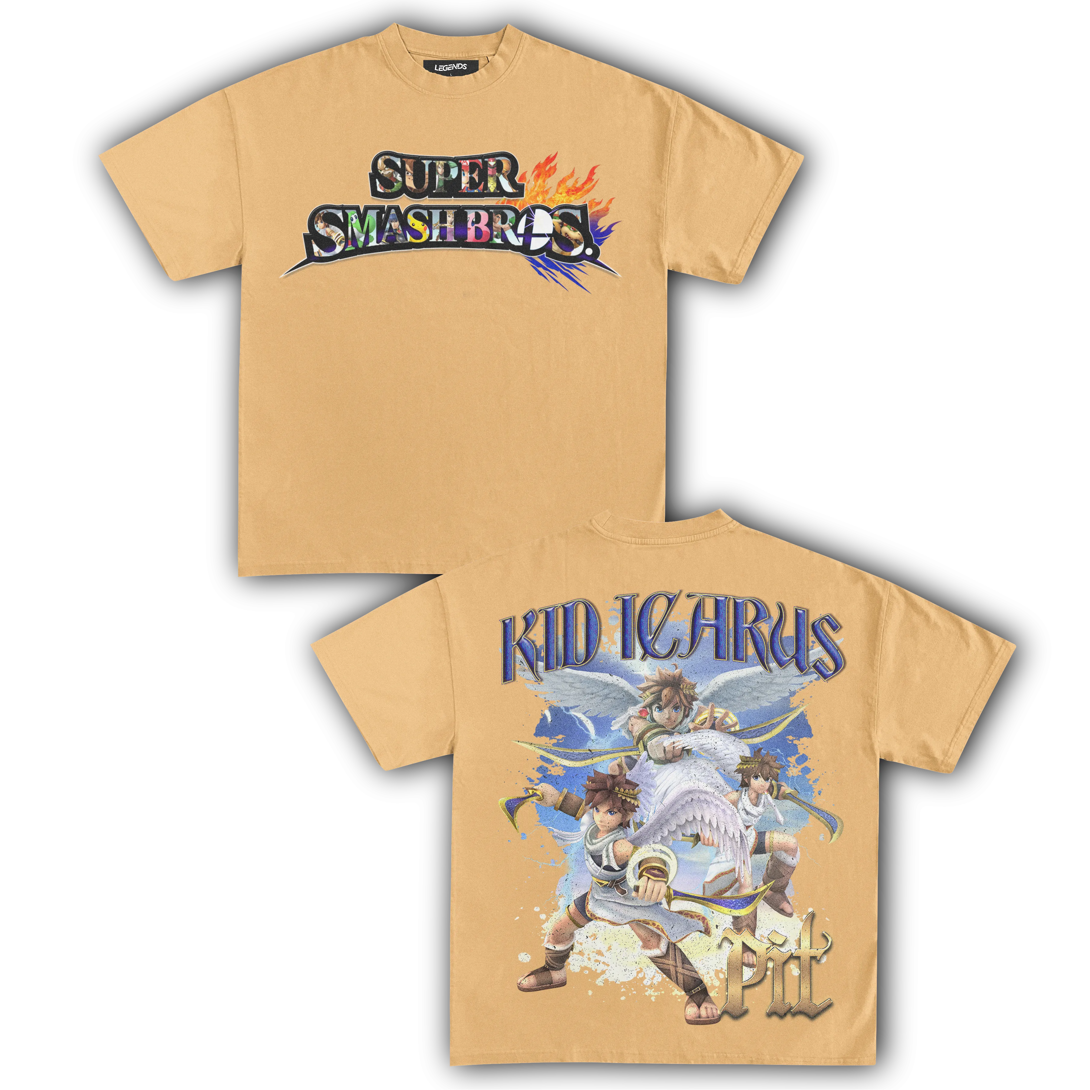 SUPER SMASH BROS KID ICARUS TEE (Double)