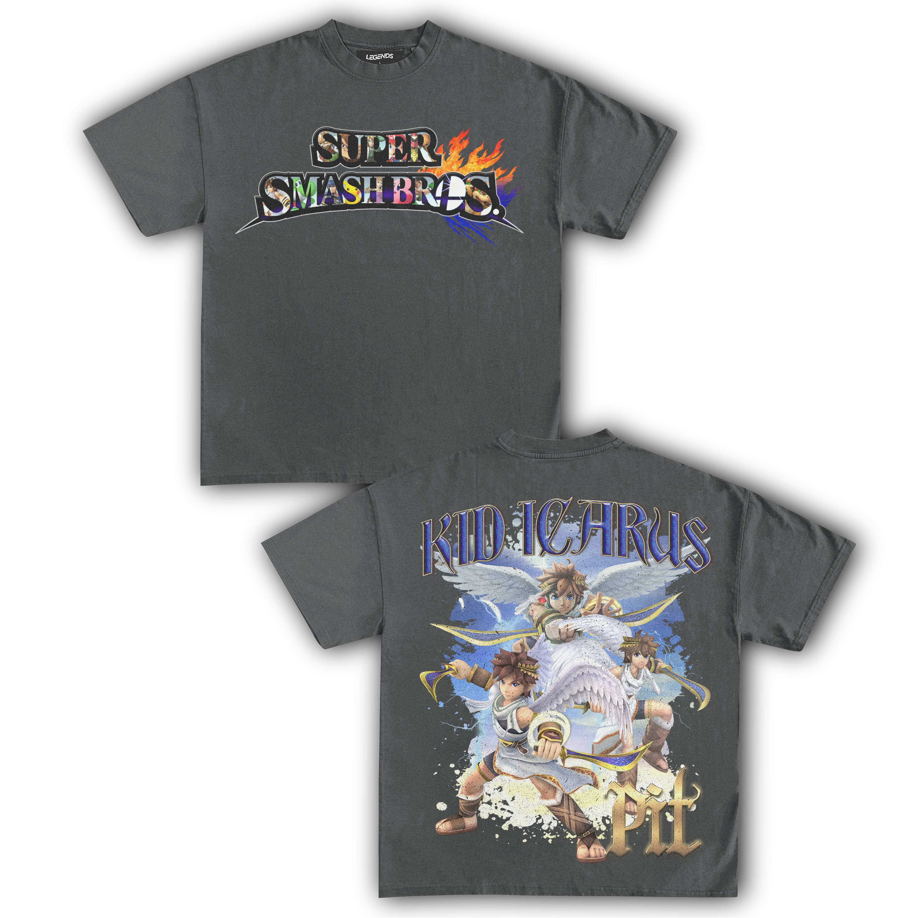 SUPER SMASH BROS KID ICARUS TEE (Double)