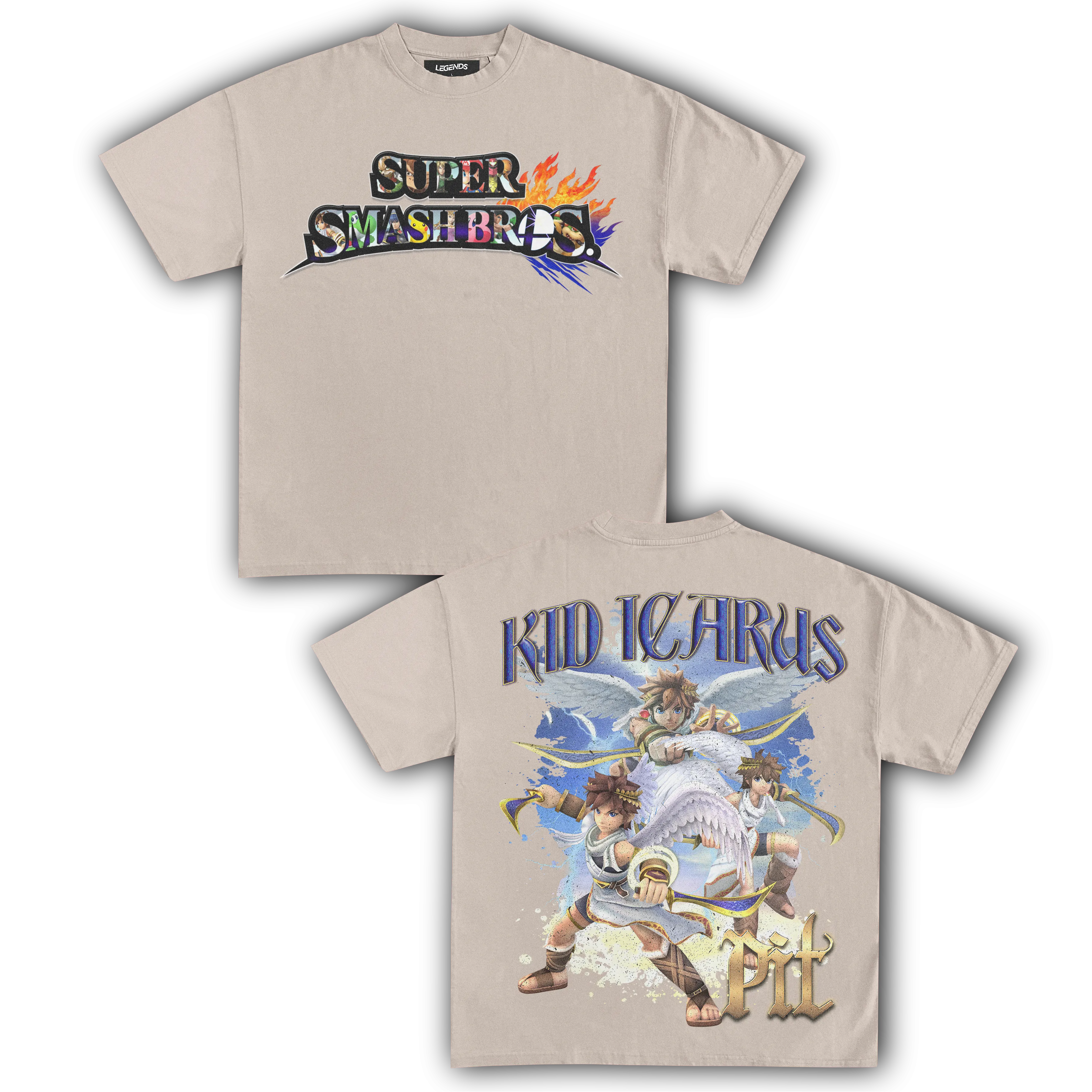 SUPER SMASH BROS KID ICARUS TEE (Double)