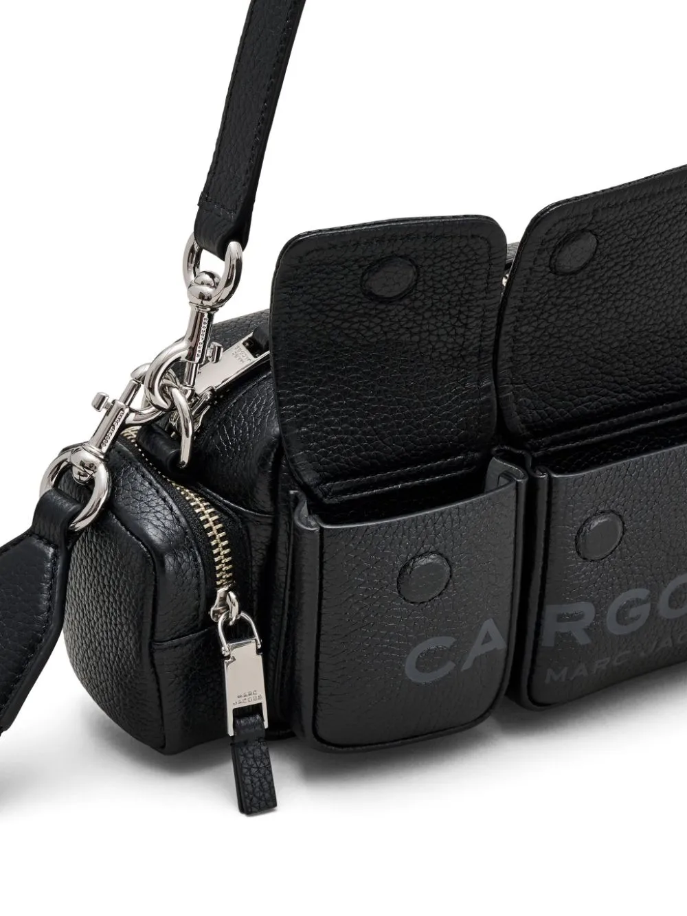 The cargo bag leather shoulder bag