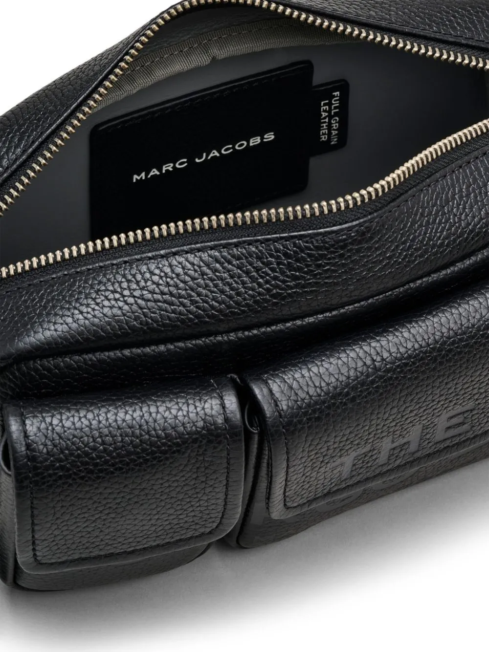 The cargo bag leather shoulder bag