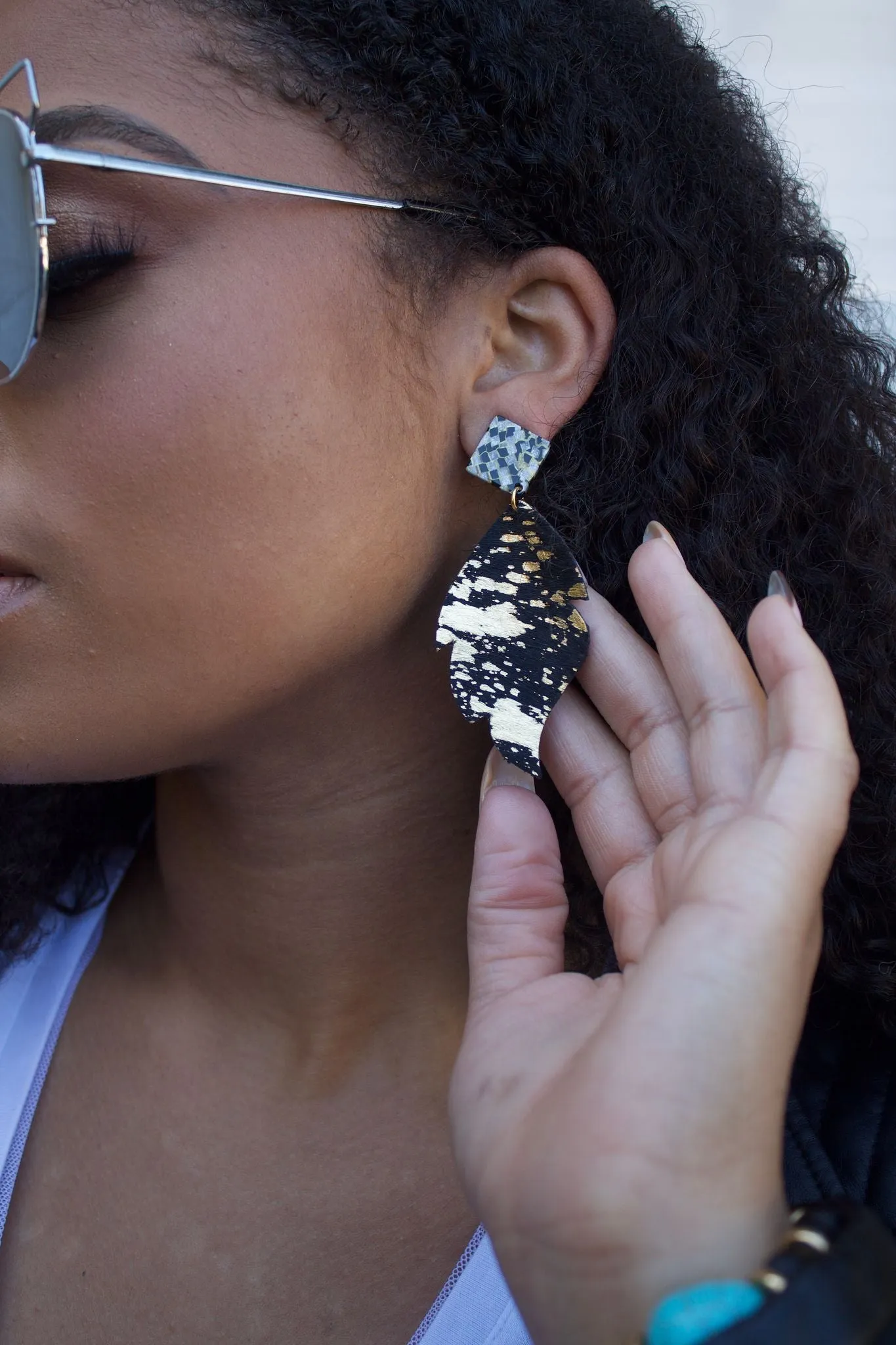 The Charlize Flame Earring Collection
