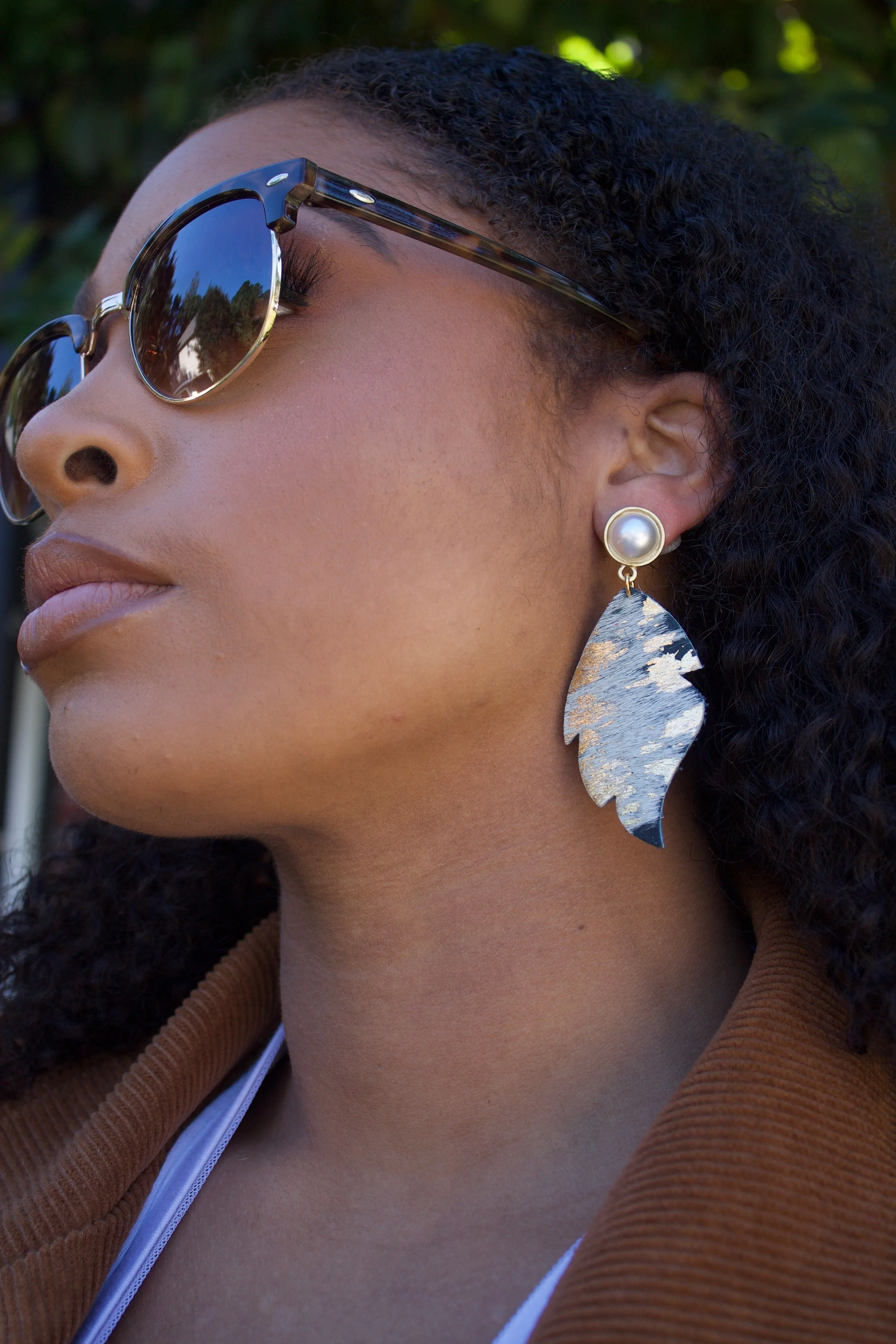 The Charlize Flame Earring Collection