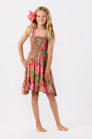 Tiare Hawaii Kid Frangipani Dress