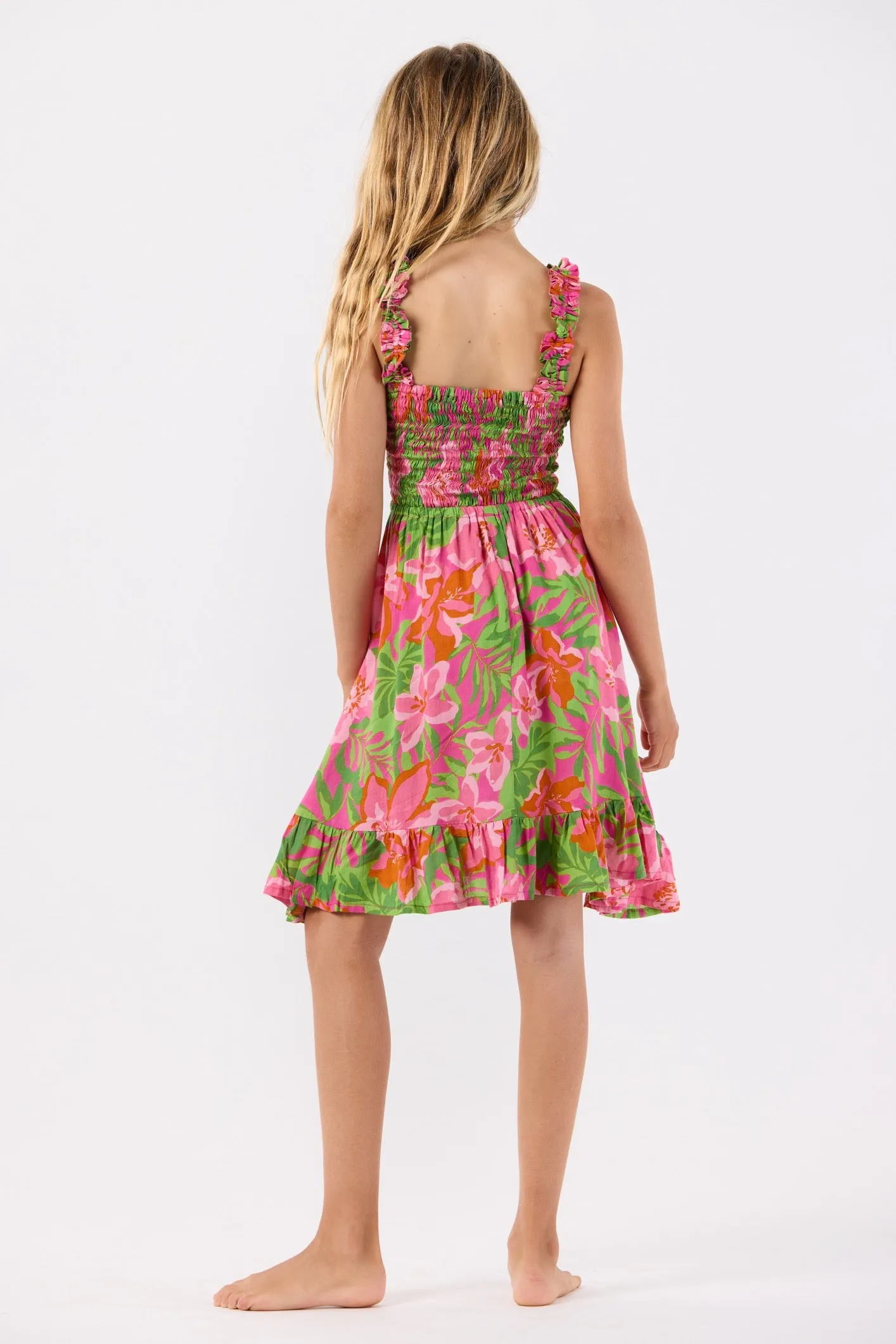 Tiare Hawaii Kid Frangipani Dress