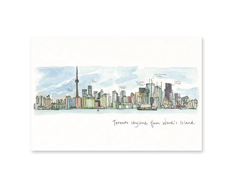 Toronto Skyline - Toronto Postcard