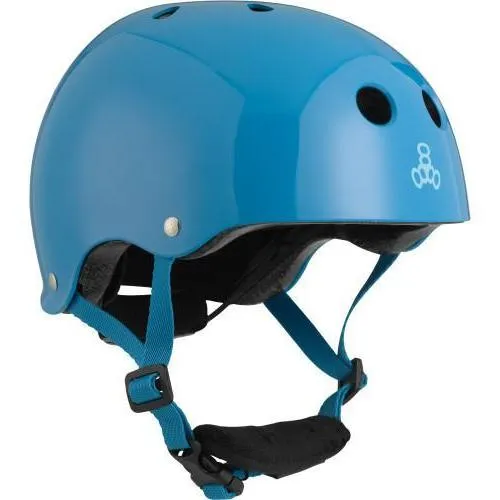 Triple 8 LIL 8 Certified Youth Helmet Blue Gloss