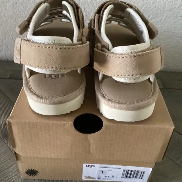 UGG Kids' GoldenCoast Slingback Sandal, size 1