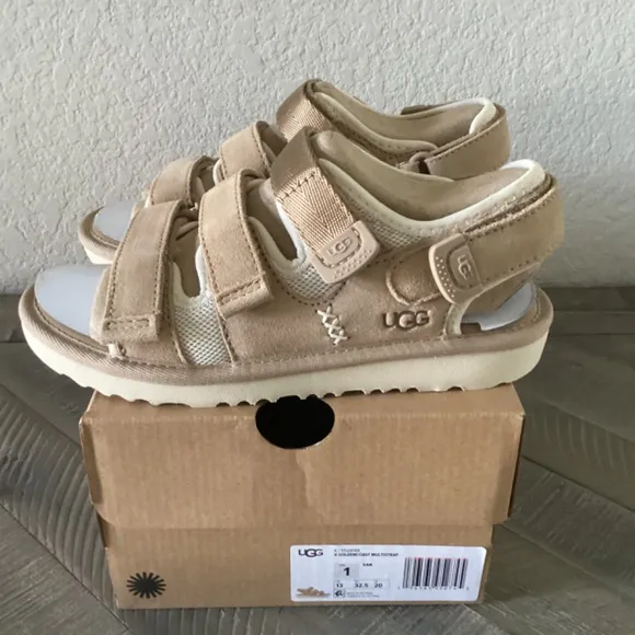 UGG Kids' GoldenCoast Slingback Sandal, size 1