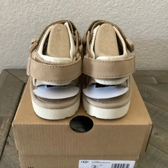 UGG Kids' GoldenCoast Slingback Sandal, size 2