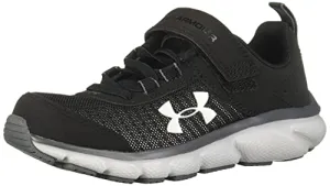 Under Armour Assert 8 Sneaker, Black/Pitch Gray