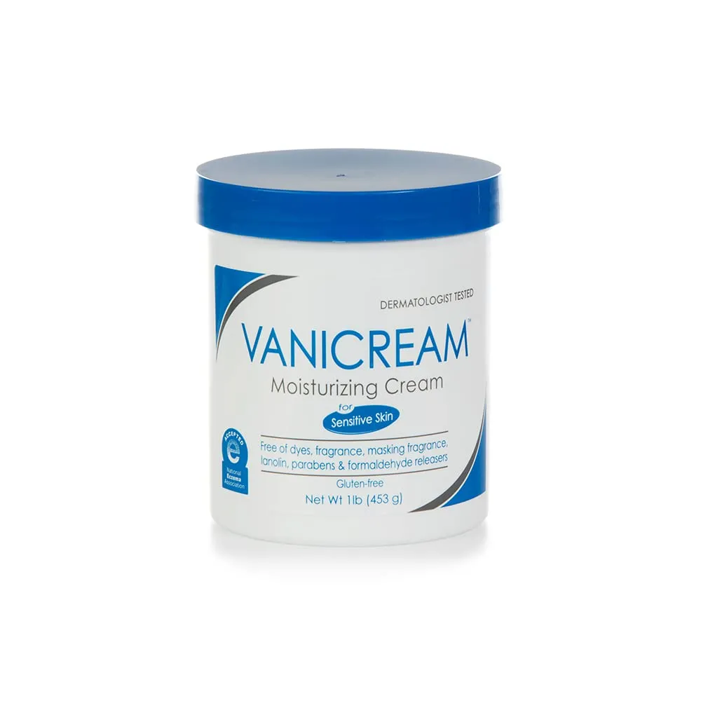 Vanicream Moisturizing Skin Cream for Eczema & Psoriasis  - 16 oz Jar