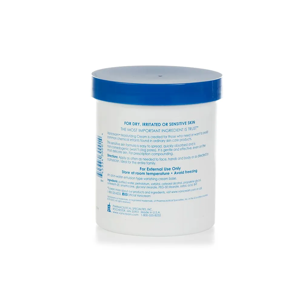 Vanicream Moisturizing Skin Cream for Eczema & Psoriasis  - 16 oz Jar