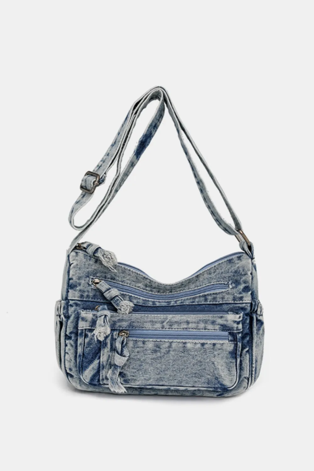 Vintage Blues Crossbody Bag