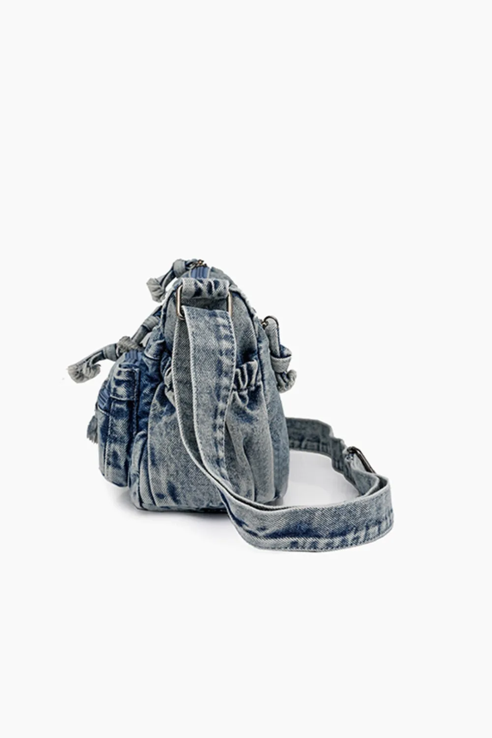 Vintage Blues Crossbody Bag