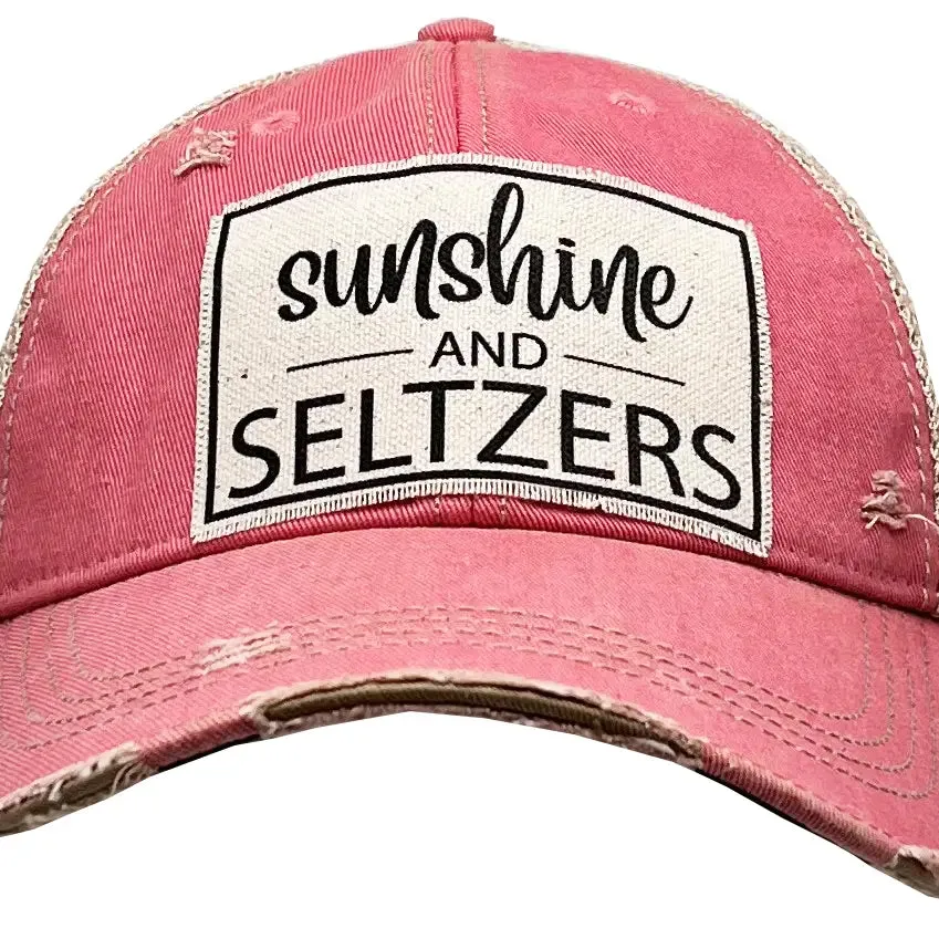 Vintage Trucker Baseball Hat “Sunshine and Seltzers”