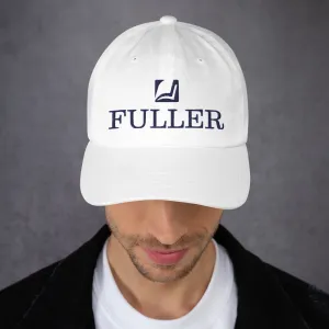 White Embroidered Dad Hat