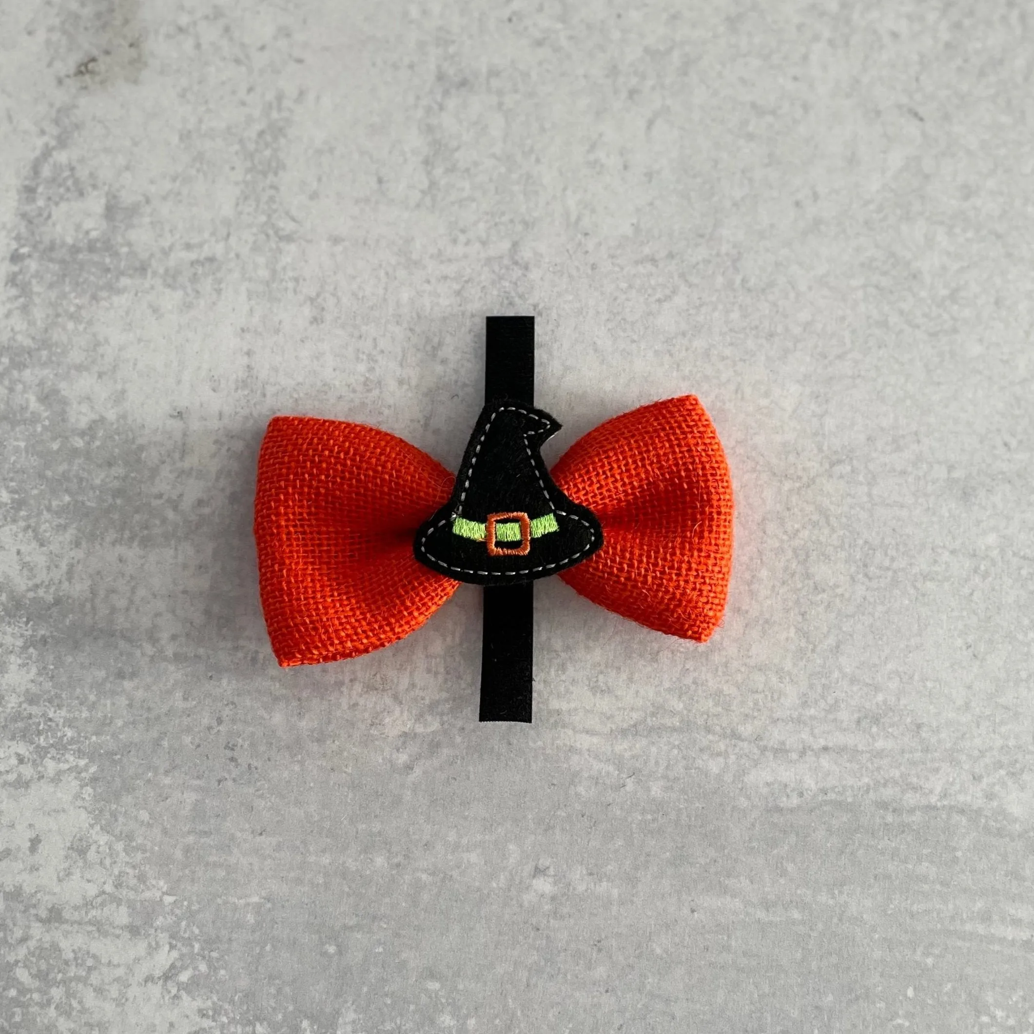 Witch Hats Dog Bow