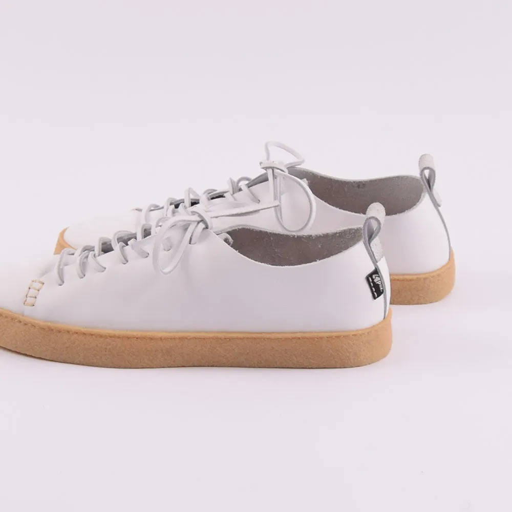 Yogi White Leather Rufus Shoes