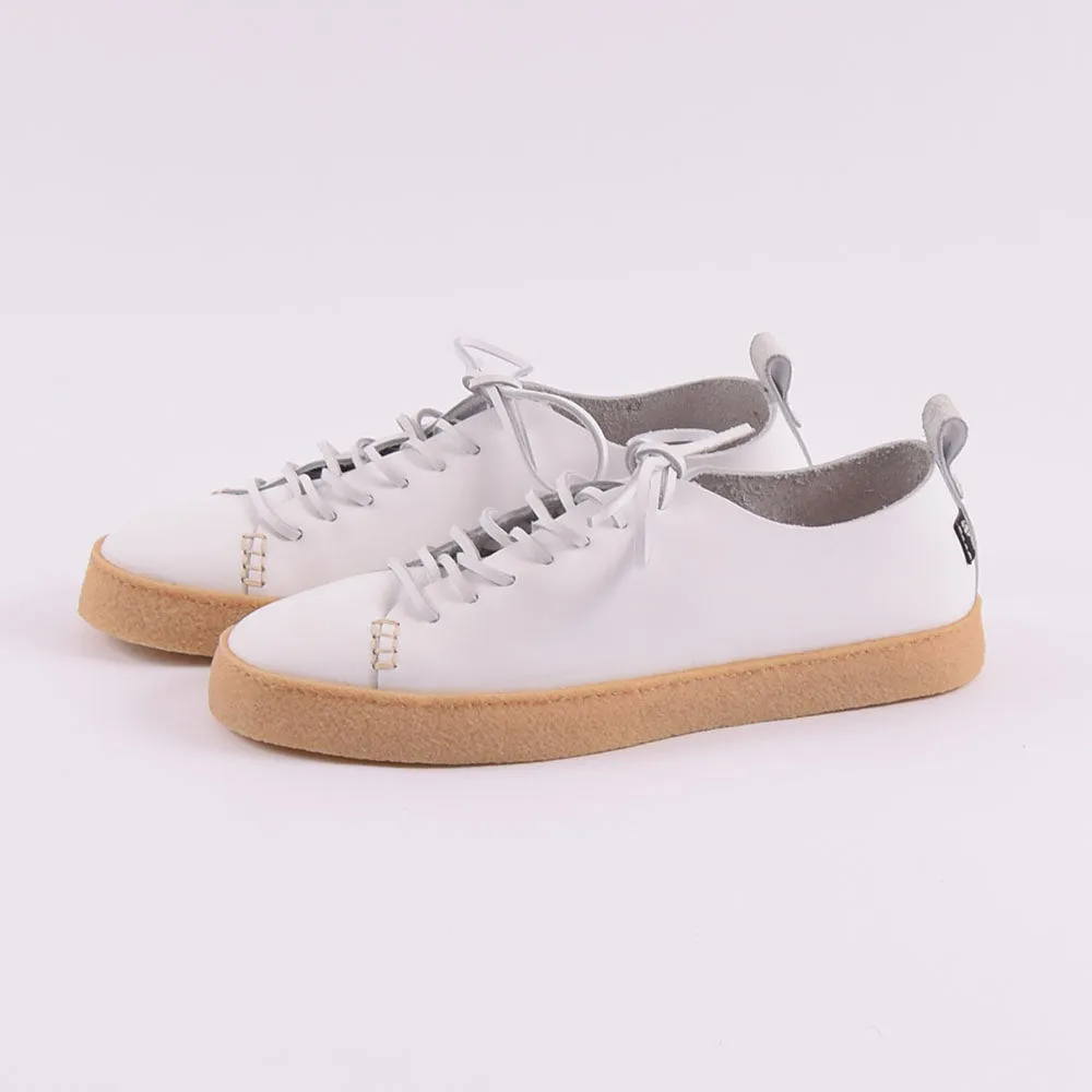 Yogi White Leather Rufus Shoes