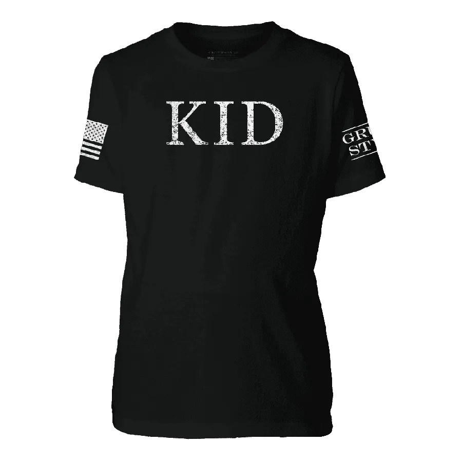 Youth Kid Defined T-Shirt - Black