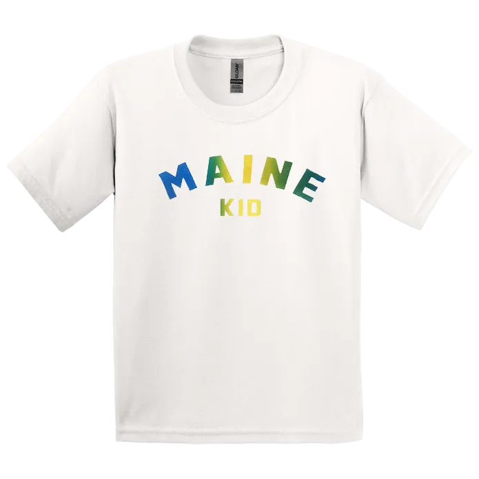 Youth Maine Kid One of A Kind T-Shirt