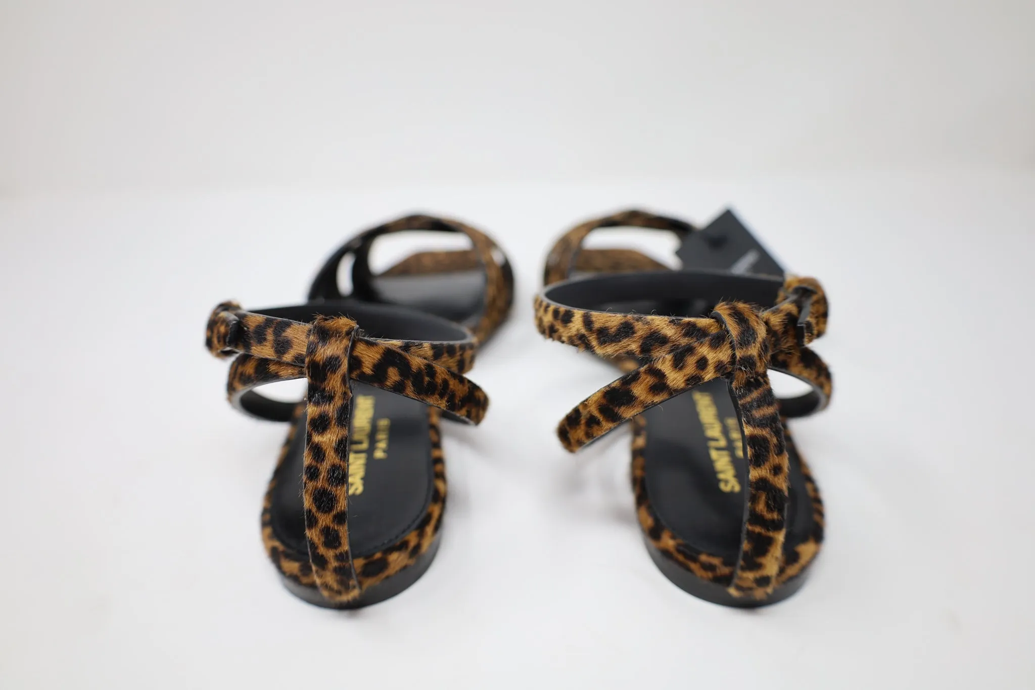 Yves Saint Laurent Tribute Pony All over Sandals