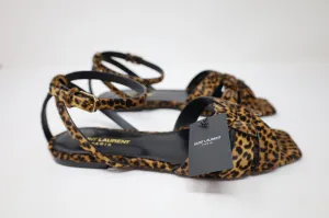 Yves Saint Laurent Tribute Pony All over Sandals