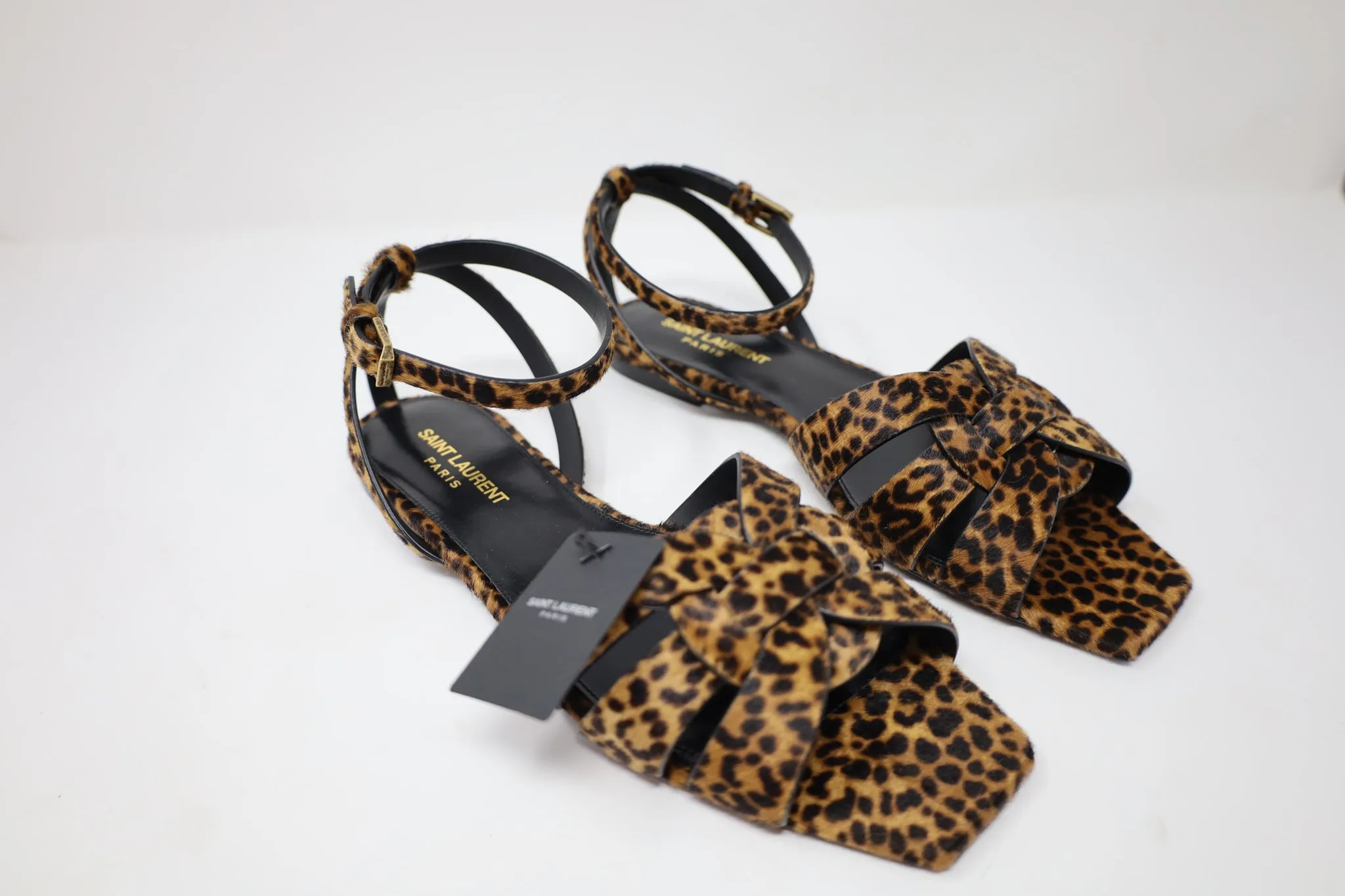 Yves Saint Laurent Tribute Pony All over Sandals