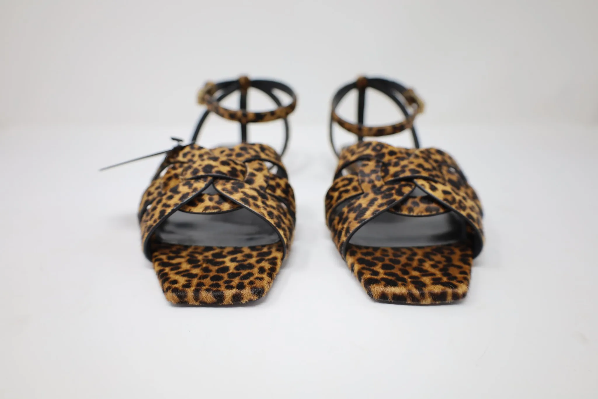 Yves Saint Laurent Tribute Pony All over Sandals