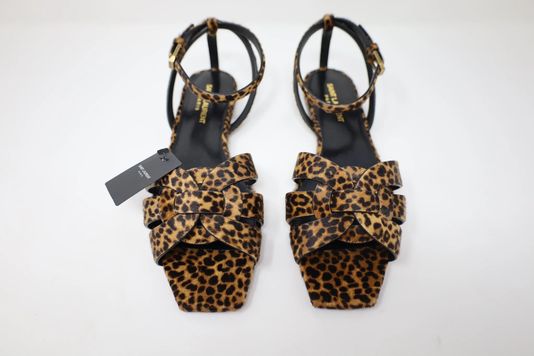 Yves Saint Laurent Tribute Pony All over Sandals